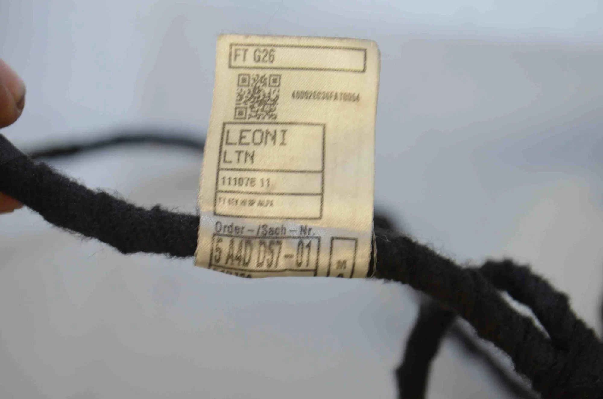 Front Right Door Wiring – OEM 5A4DD57 · BMW i4 (G26) BMW i4 (G26) eDrive35 2022 – 5