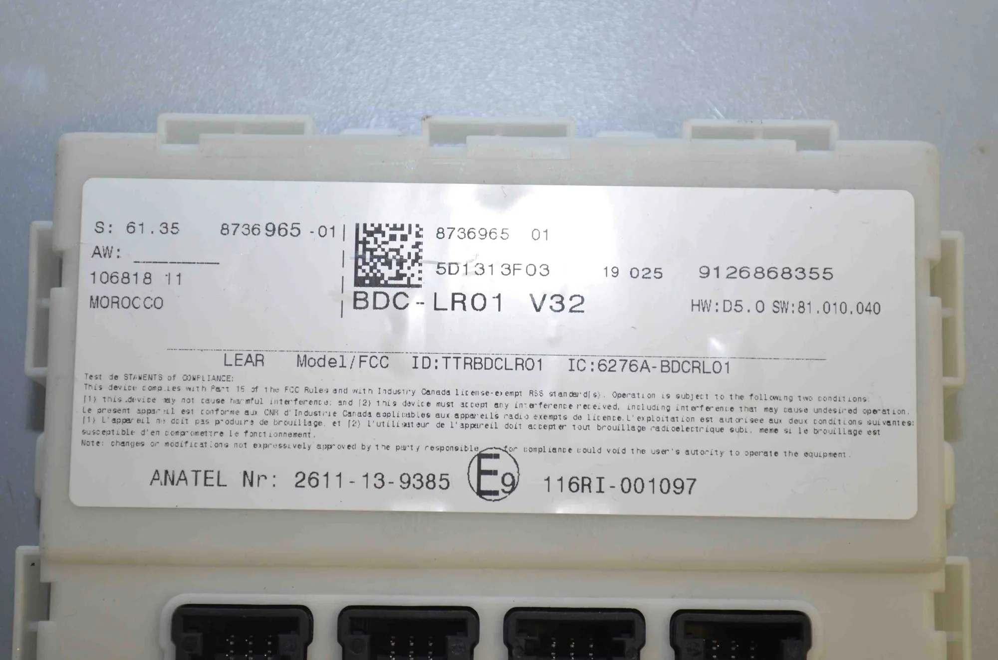 Engine Ignition ECU Set – OEM 8736965 · BMW i3 (I01) Electric 2019 – 5