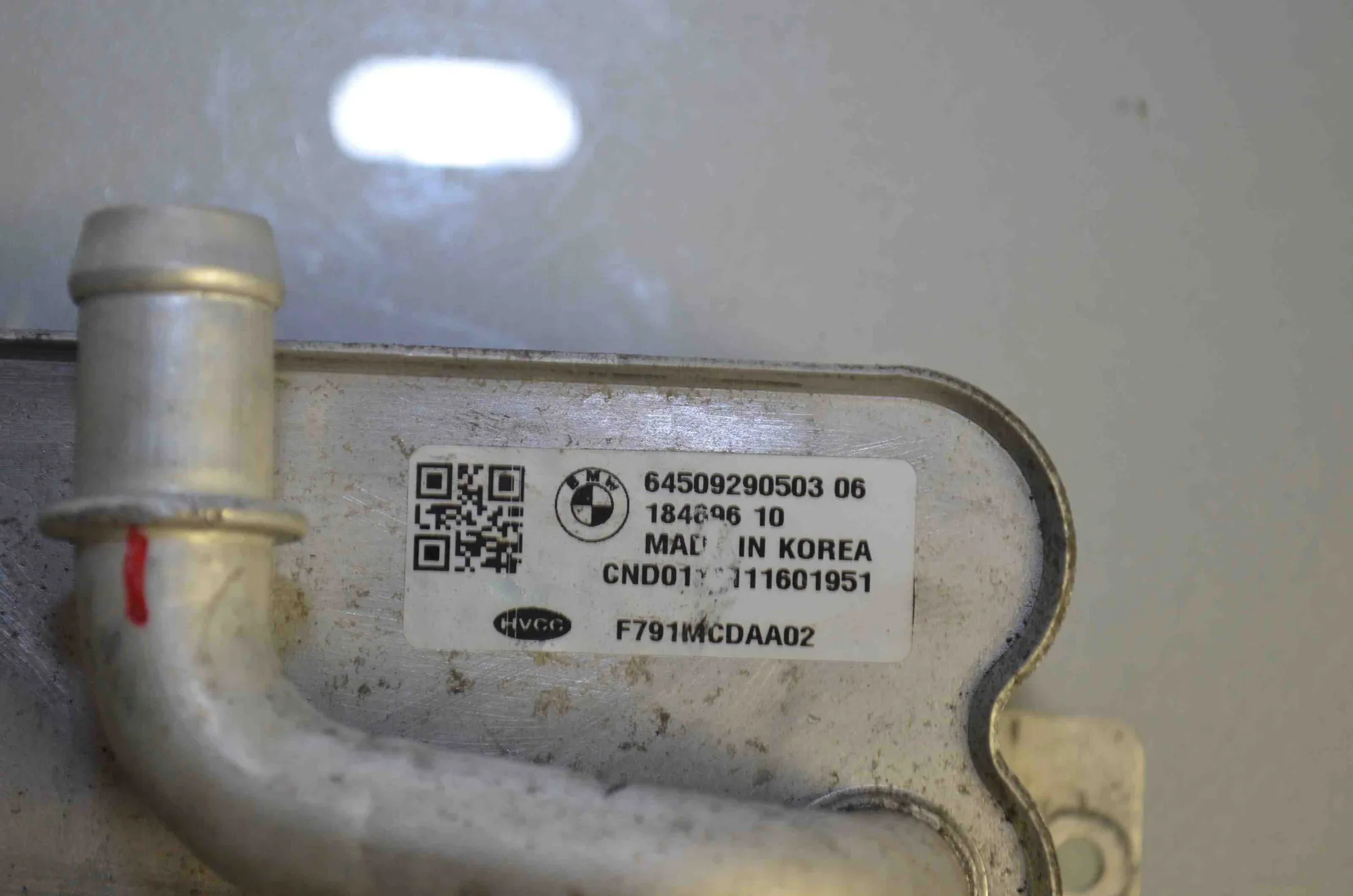 A/C Air Con Radiator – OEM 9290503 · BMW i3 (I01) Electric 2019 – 5