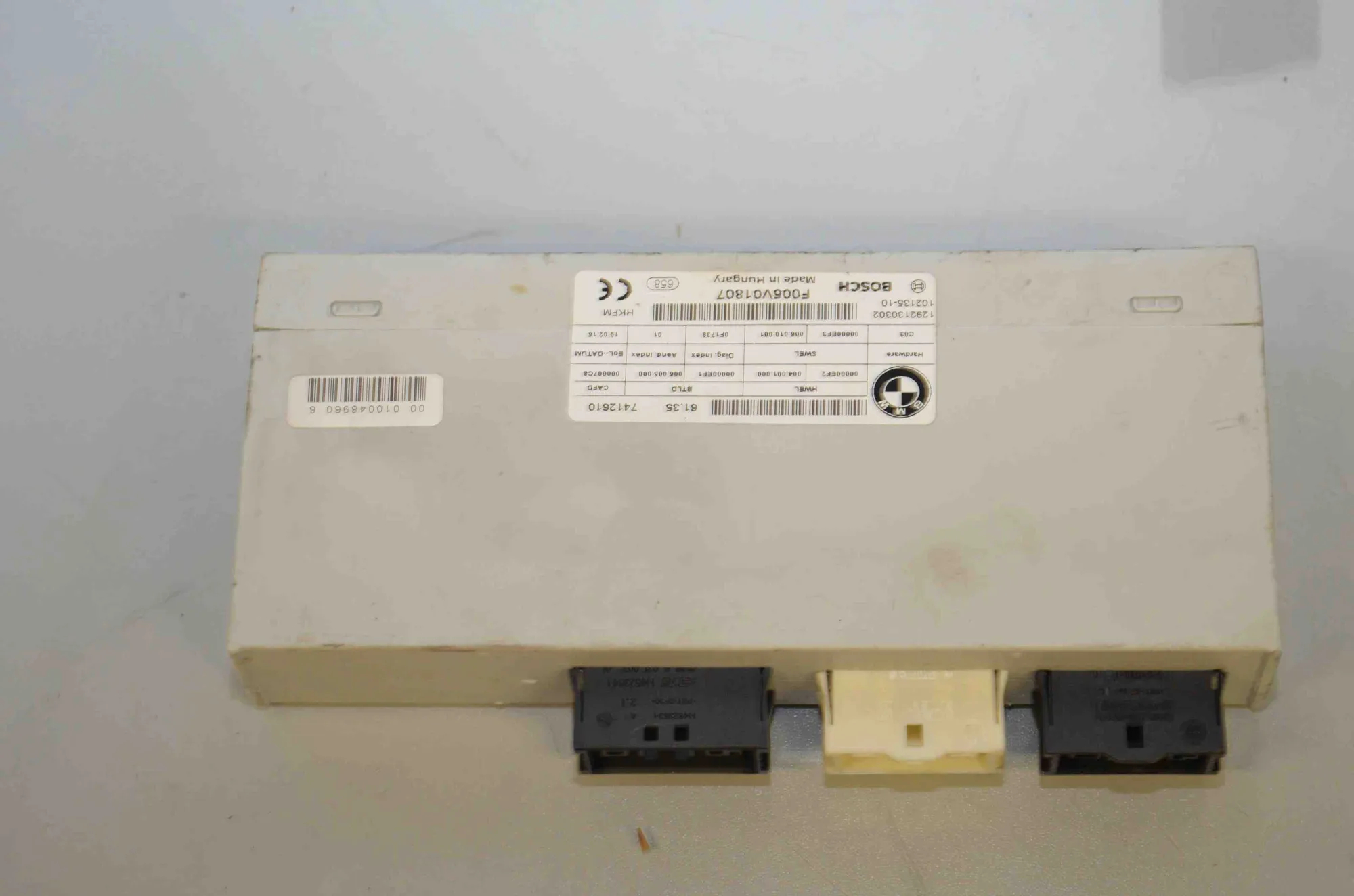 Other Control Units – OEM 7412610 · BMW 3 Touring (F31) 330 d 2016 – 2