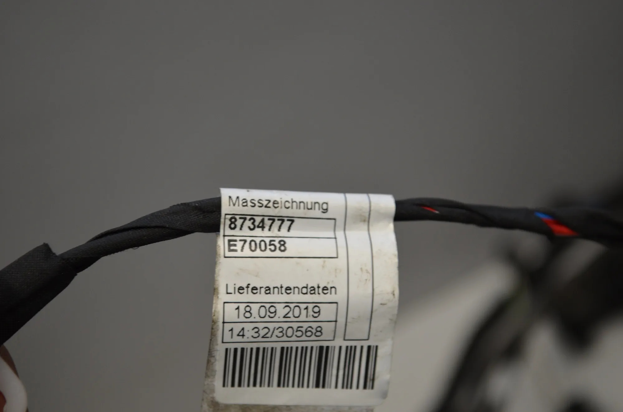 Cable Harness – OEM 111078 · BMW 5 Touring (G31) (2017 - -) 520 d 2019 – 6