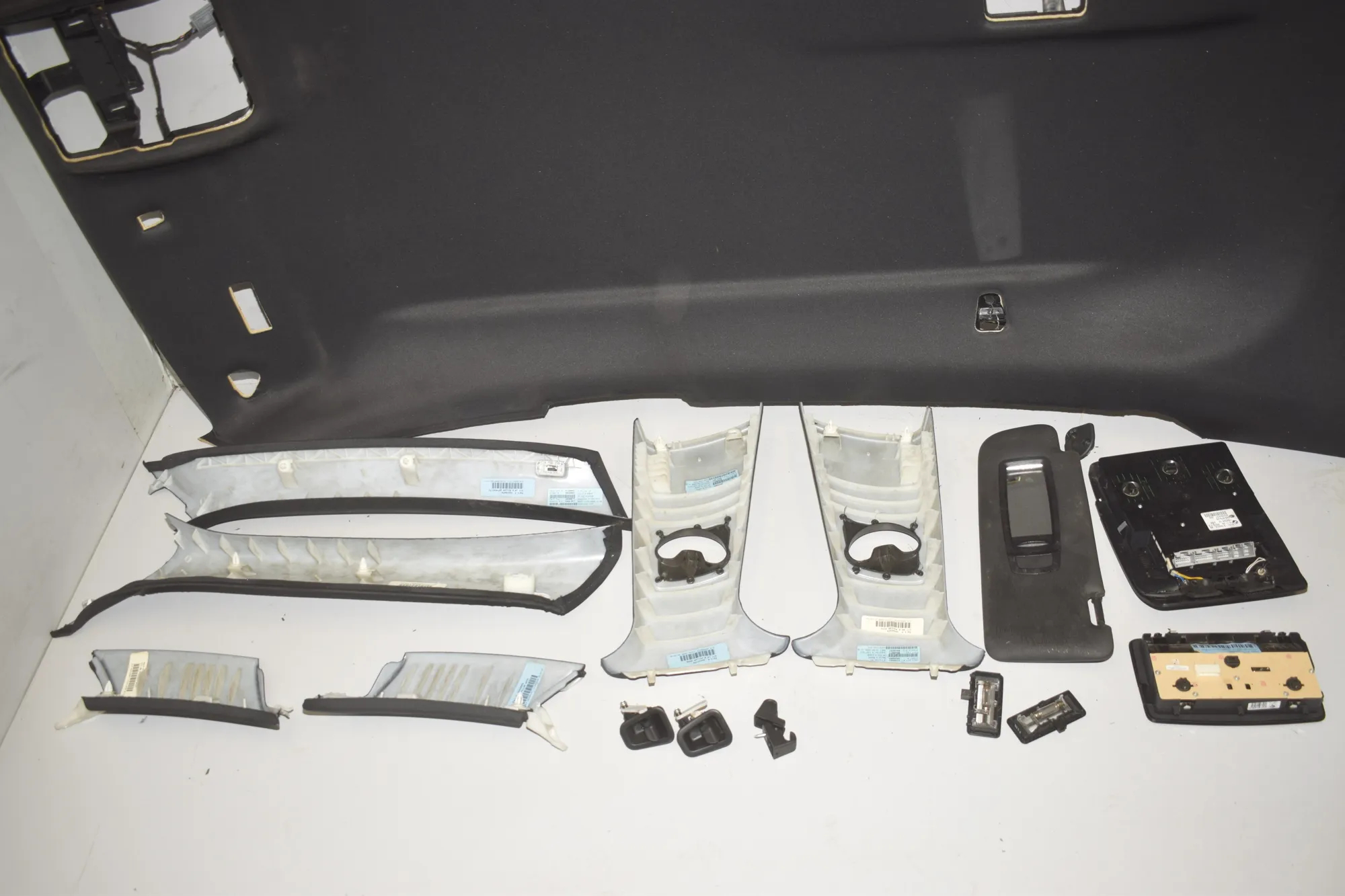Black Roof Headliner Set – OEM 51447313332 · BMW X6 (E71, E72) xDrive 50 i 2008 – 6