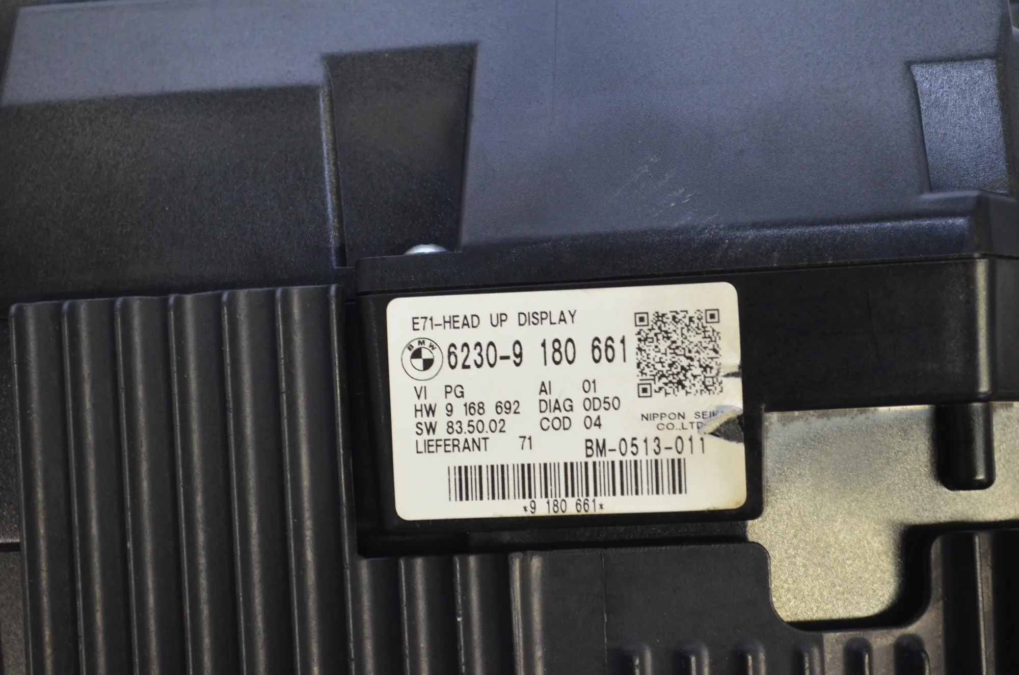 Head-Up Display – OEM 62309180661 · BMW X6 (E71, E72) xDrive 50 i 2008 – 5