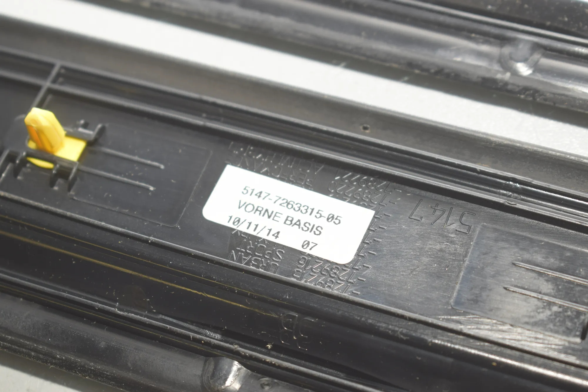 Door Sill Trim Kit – OEM 7263315 · BMW 4 Gran Coupe (F36) 430 d xDrive 2014 – 4