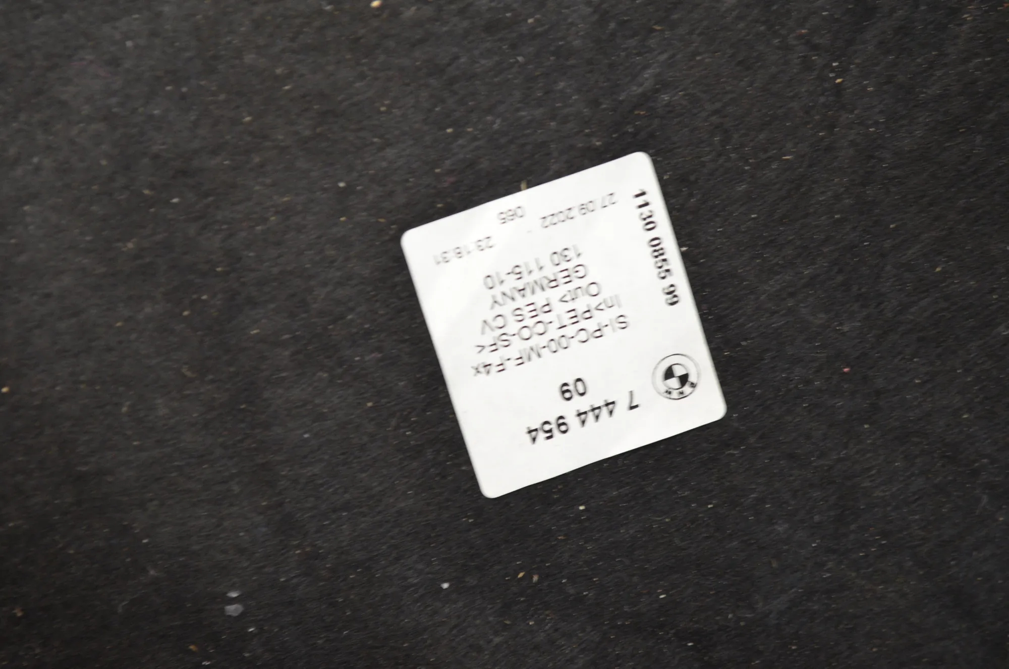 Sound Insulation – OEM 51477448273 · BMW 1 (F40) (2019 - -) (F40) 118i 2022 – 16