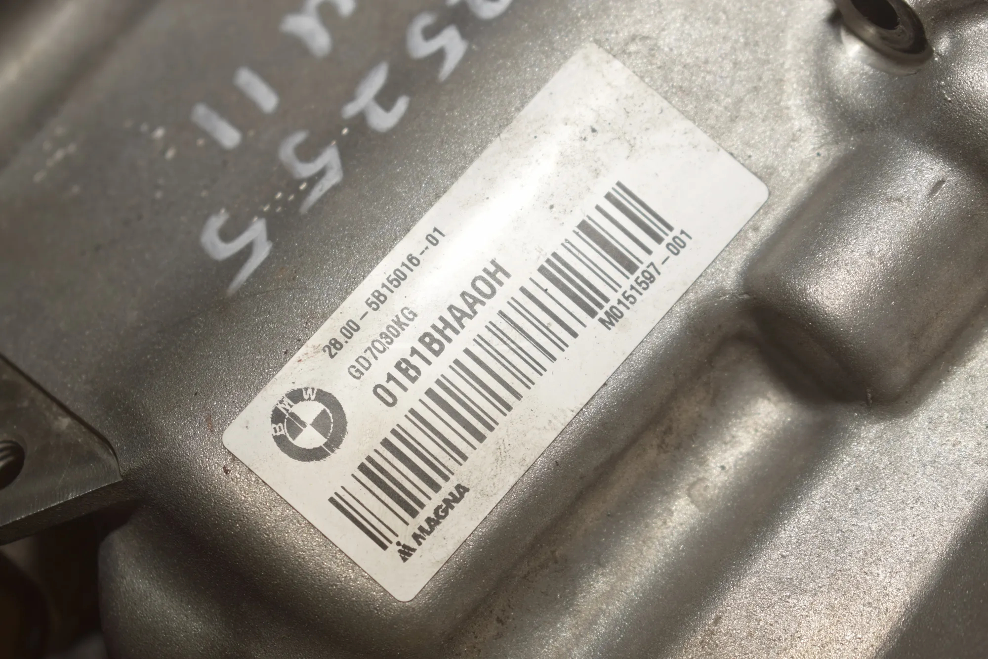 Gearbox – OEM 01B1BHAA0H · BMW X1 (U11) (2022 - -) BMW X1 (U11) sDrive 18 i 2024 – 5
