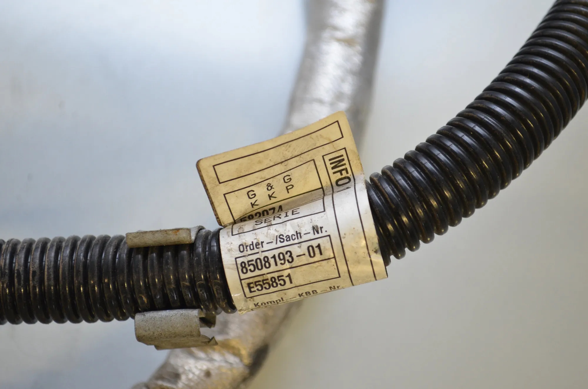 Positive Battery Cable – OEM 8508193 · BMW 5 Touring (F11) M 550 d xDrive 2014 – 5