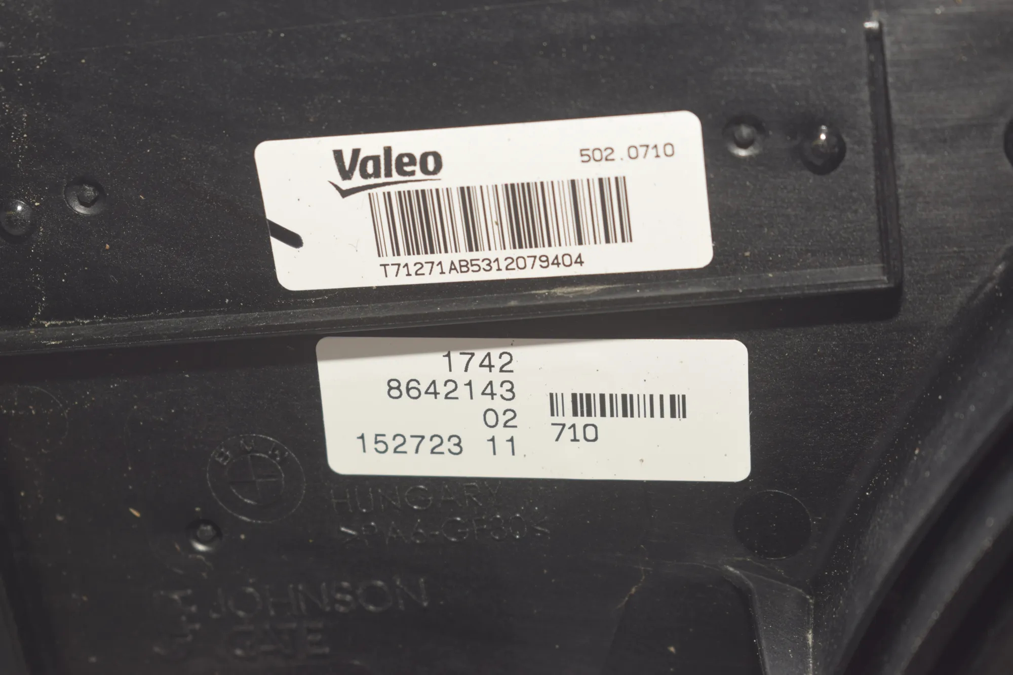 A/C Air Condition Fan – OEM 8642143 · BMW i3 (I01) Electric 2019 – 5
