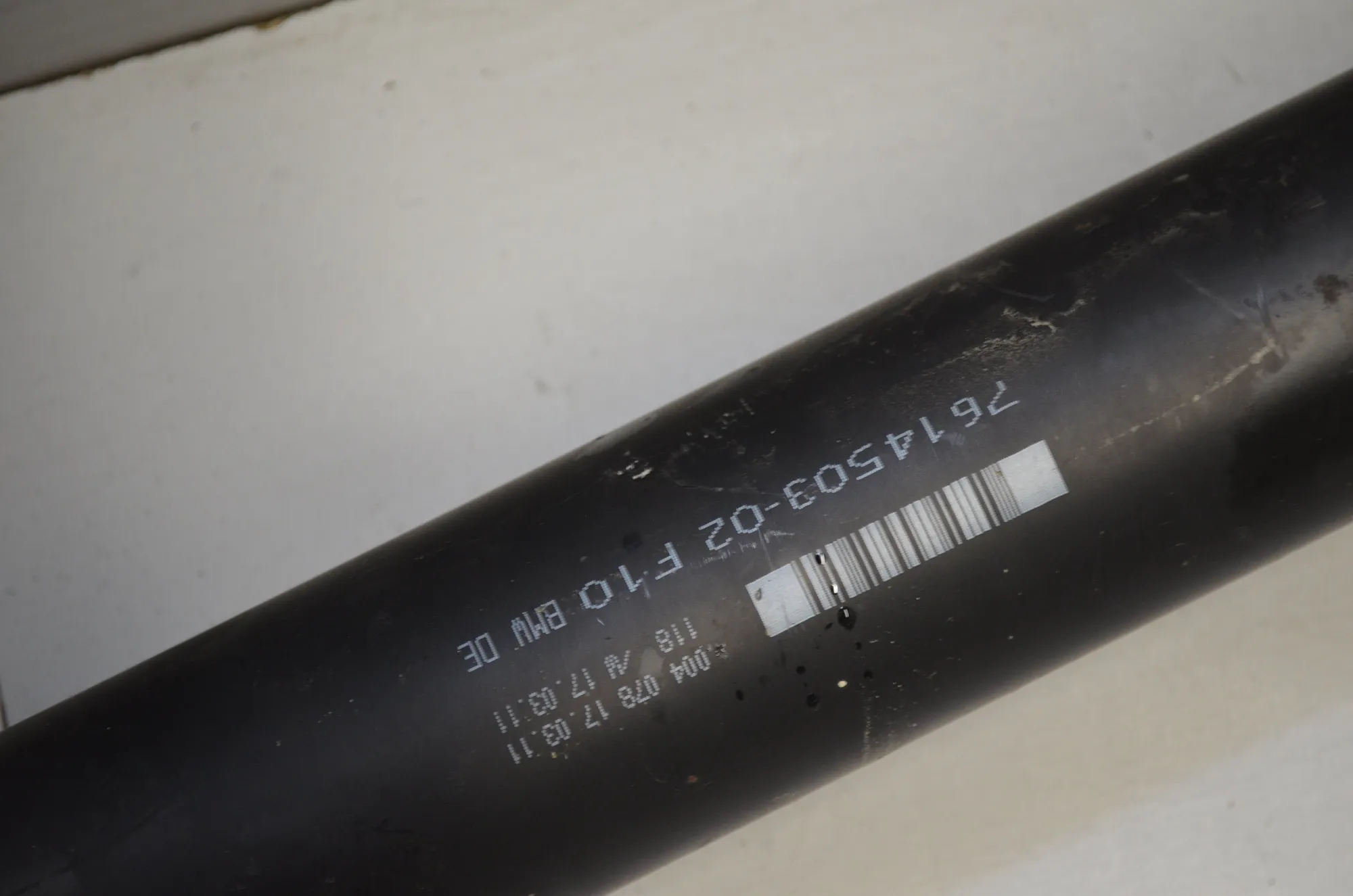Propshaft Cardan – OEM 7614503 · BMW 5 Touring (F11) 530 d xDrive 2011 – 4