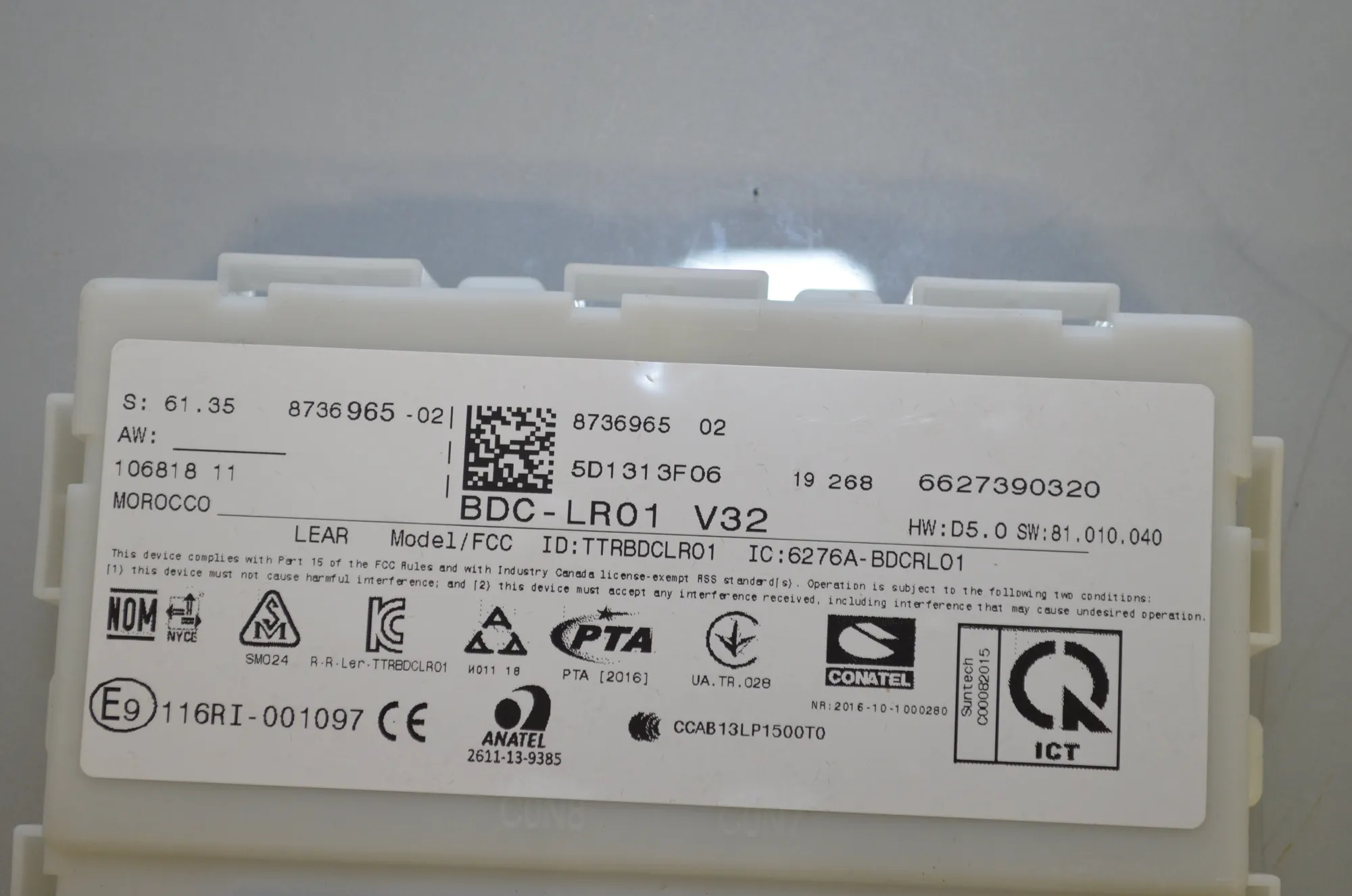 Engine Ignition ECU Set – OEM 61355B5D695 · BMW i3 (I01) Electric 2019 – 6