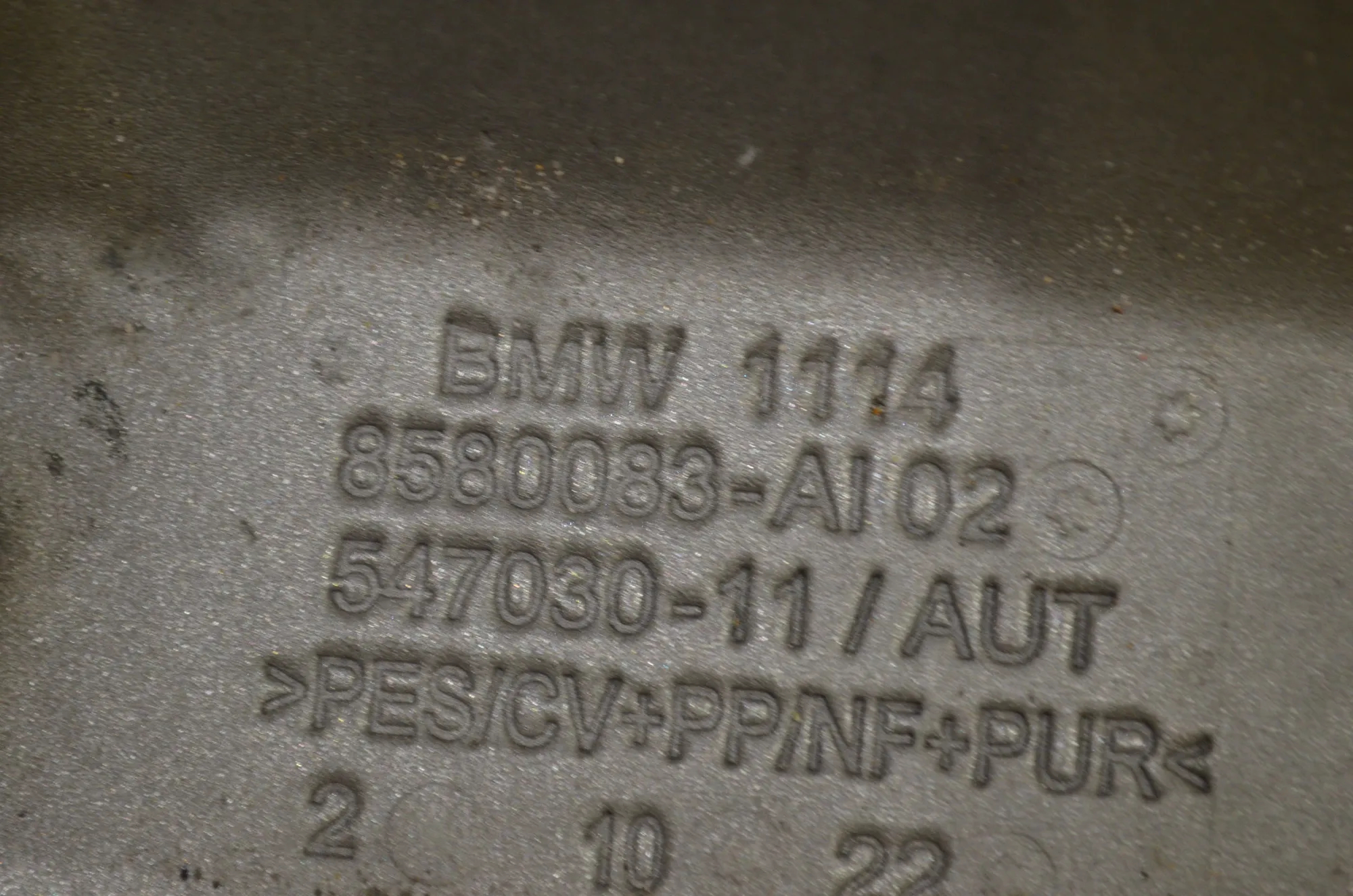 Sound Insulation – OEM 8657579 · BMW 1 (F40) (2019 - -) (F40) 118i 2022 – 6