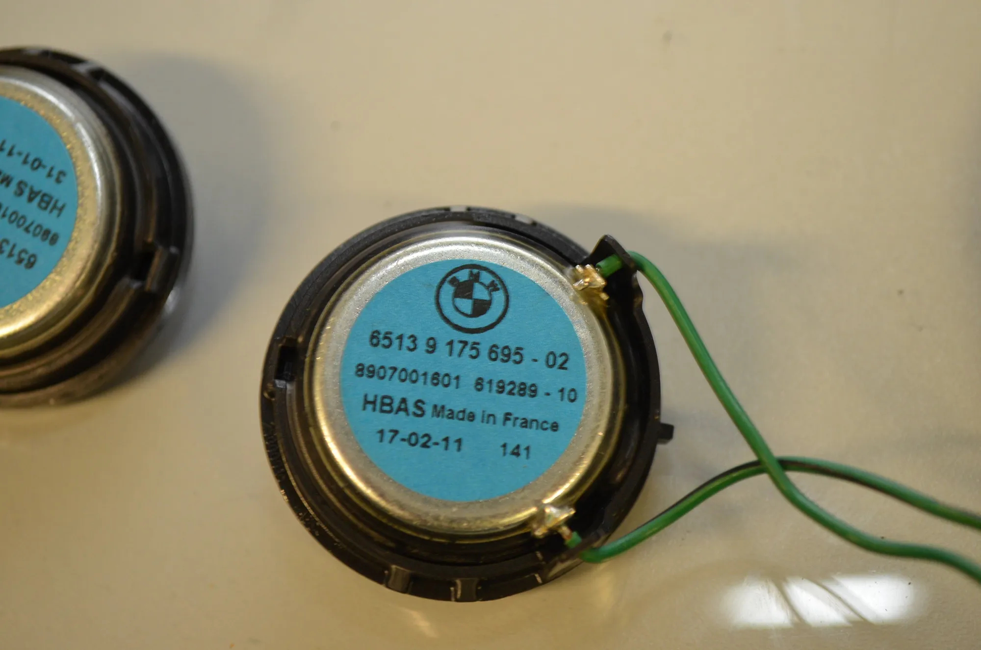 Sound Audio System Set – OEM 65139169685 · BMW 5 Touring (F11) 530 d xDrive 2011 – 10