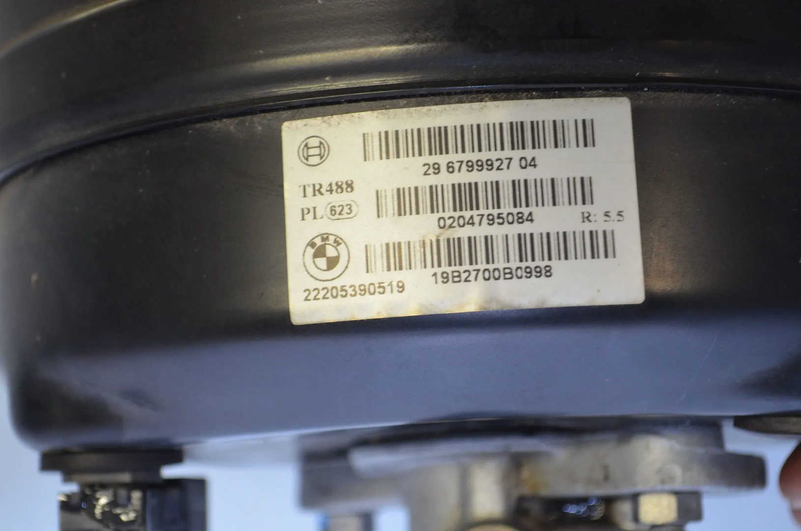 Brake Servo Booster – OEM 6799927 · BMW i3 (I01) Electric 2019 – 5