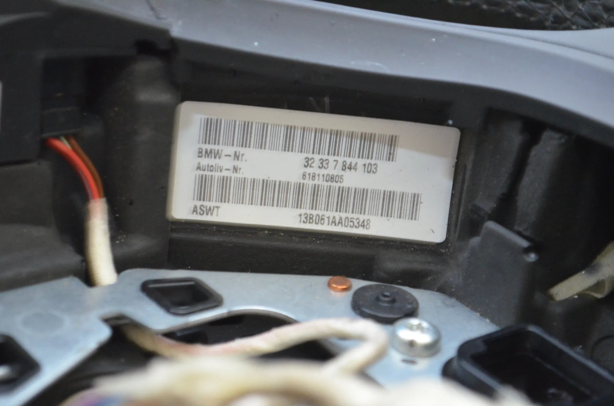 Steering Wheel – OEM 7844103 · BMW 5 Touring (F11) 530 d xDrive 2011 – 7
