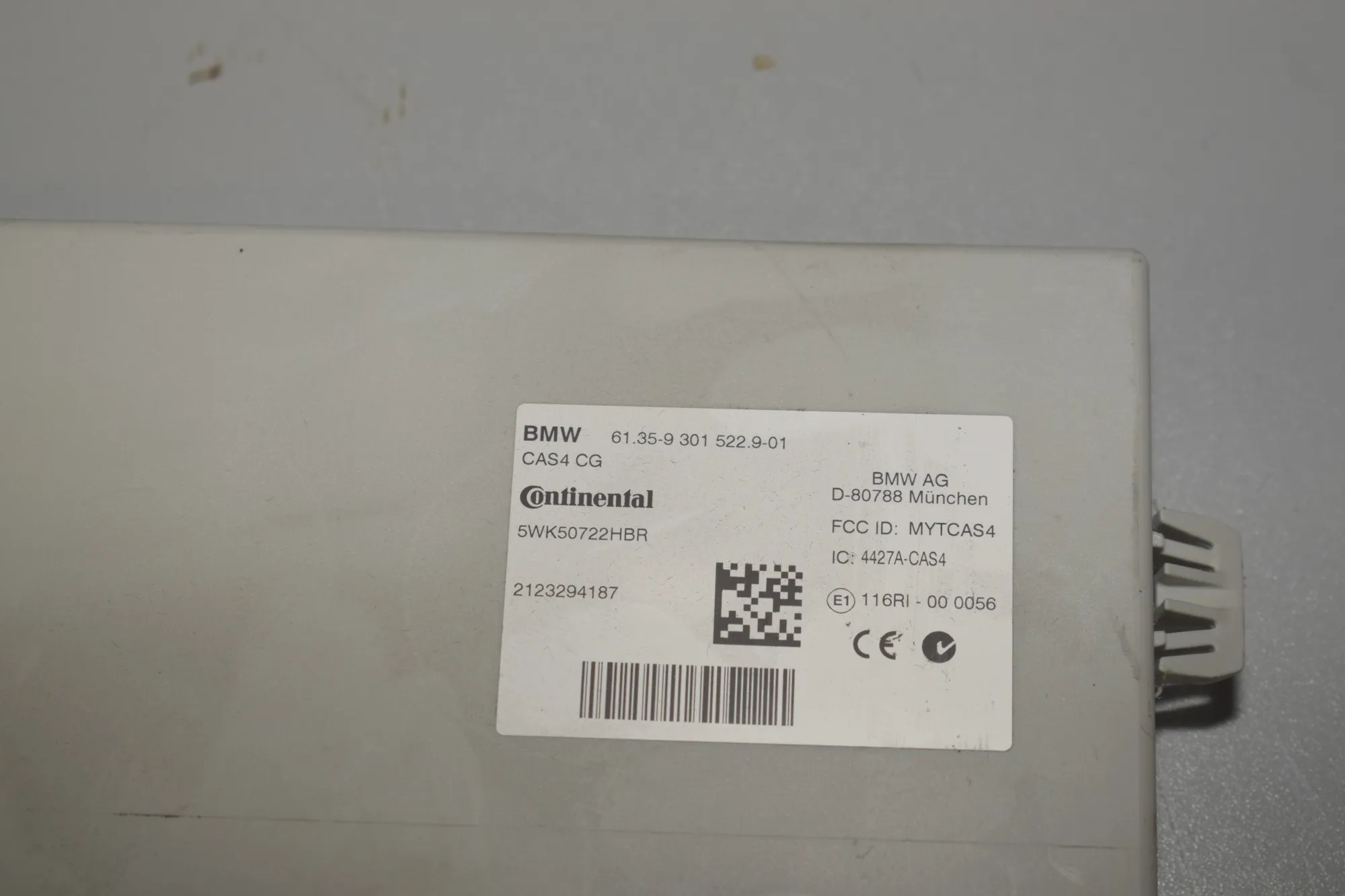Engine Ignition ECU Set – OEM 9301522 · BMW 5 (F10) 530 d 2012 – 11