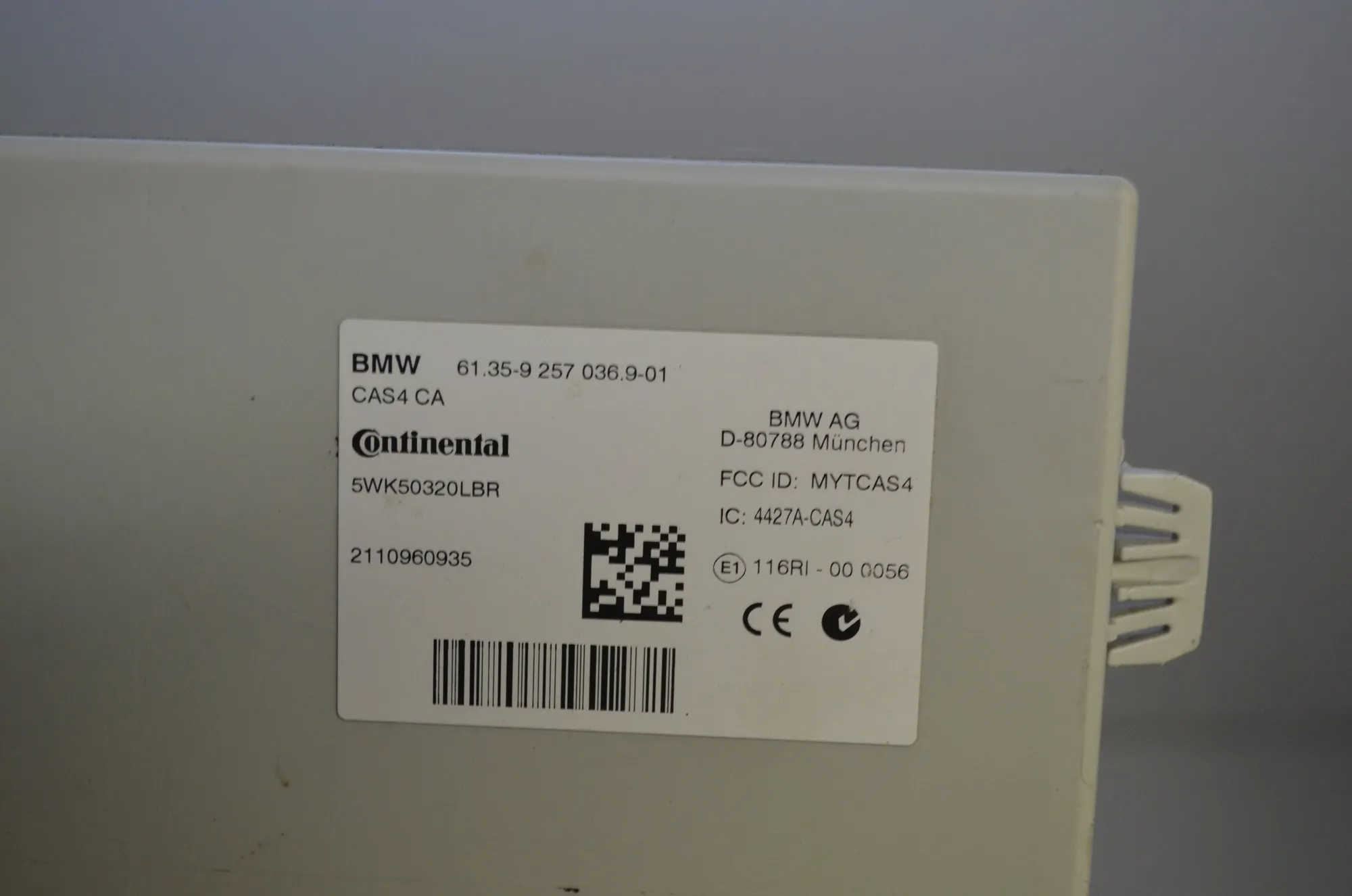 Engine Ignition ECU Set – OEM 8511907 · BMW 5 (F10) 530 d xDrive 2011 – 7