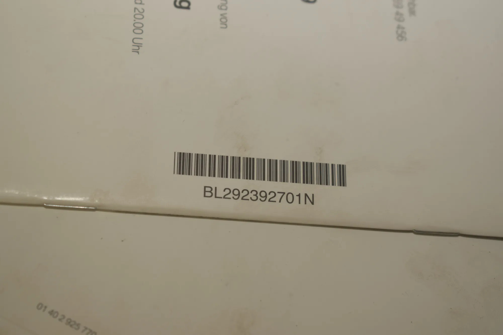 Manual Service Book – OEM 01402922325 · BMW 3 (F30, F80) 330 d 2014 – 8
