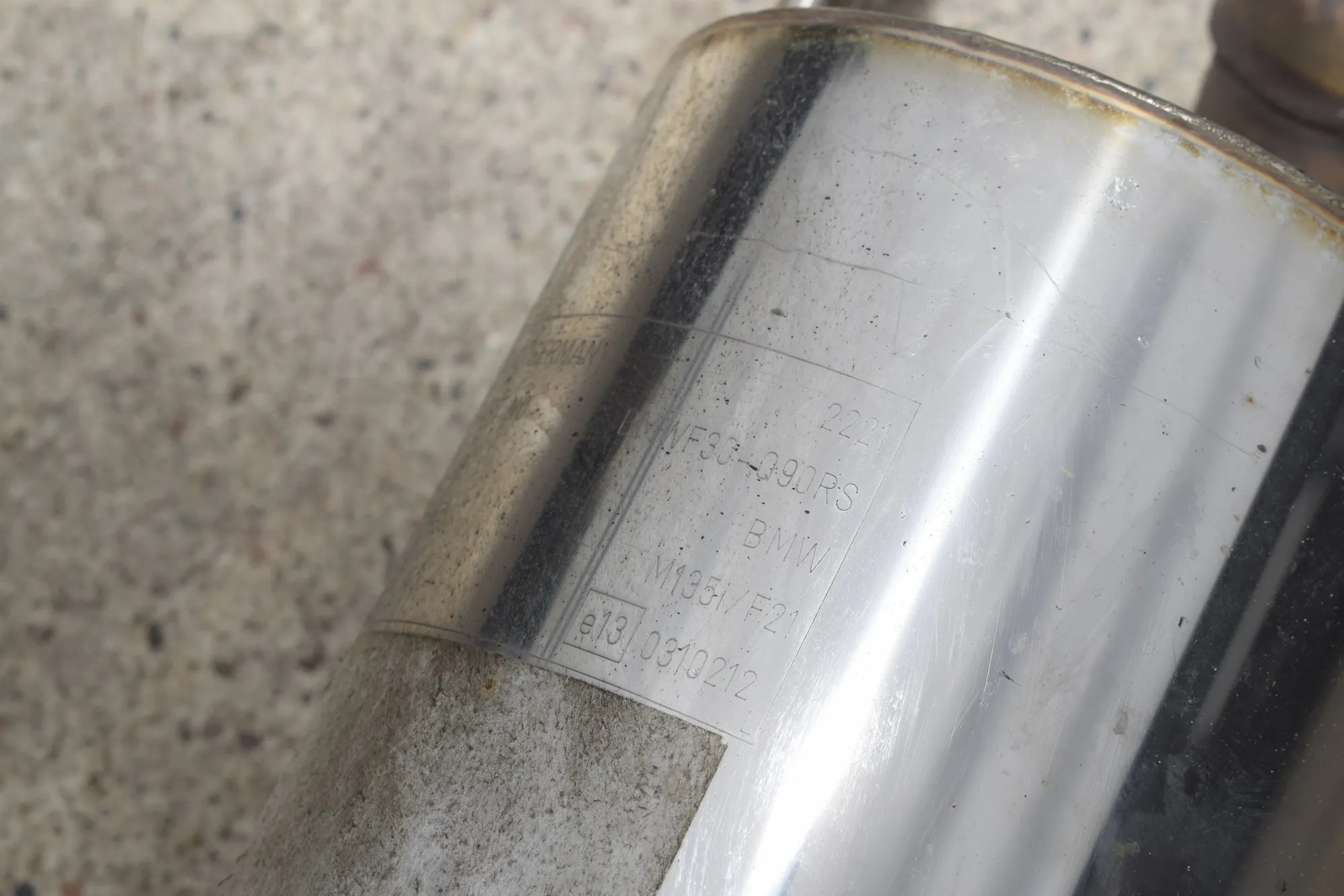 Exhaust · BMW 3 (G20, G28) BMW 3 (G20, G28) M 340 i 2021 – 7