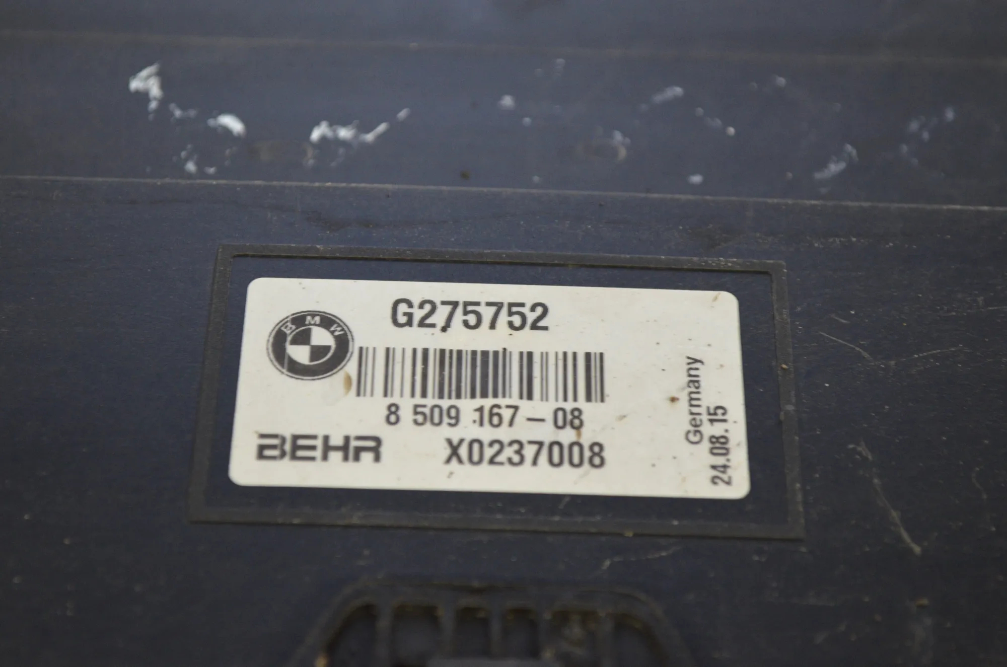 Radiator Pack Set – OEM 17117639071 · BMW 5 Touring (F11) 530 d xDrive 2015 – 6