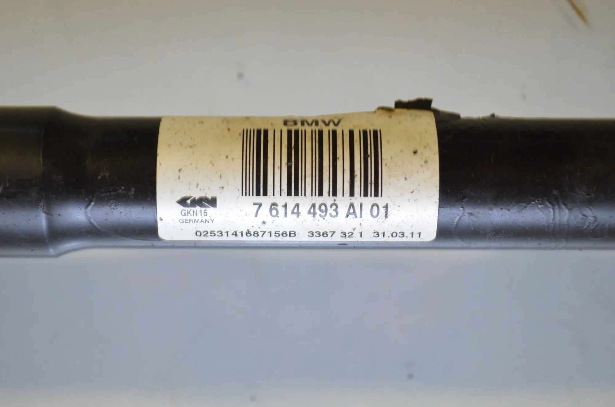 Rear Left Driveshaft – OEM 7614493 · BMW X3 (F25) xDrive 20 d 2011 – 5