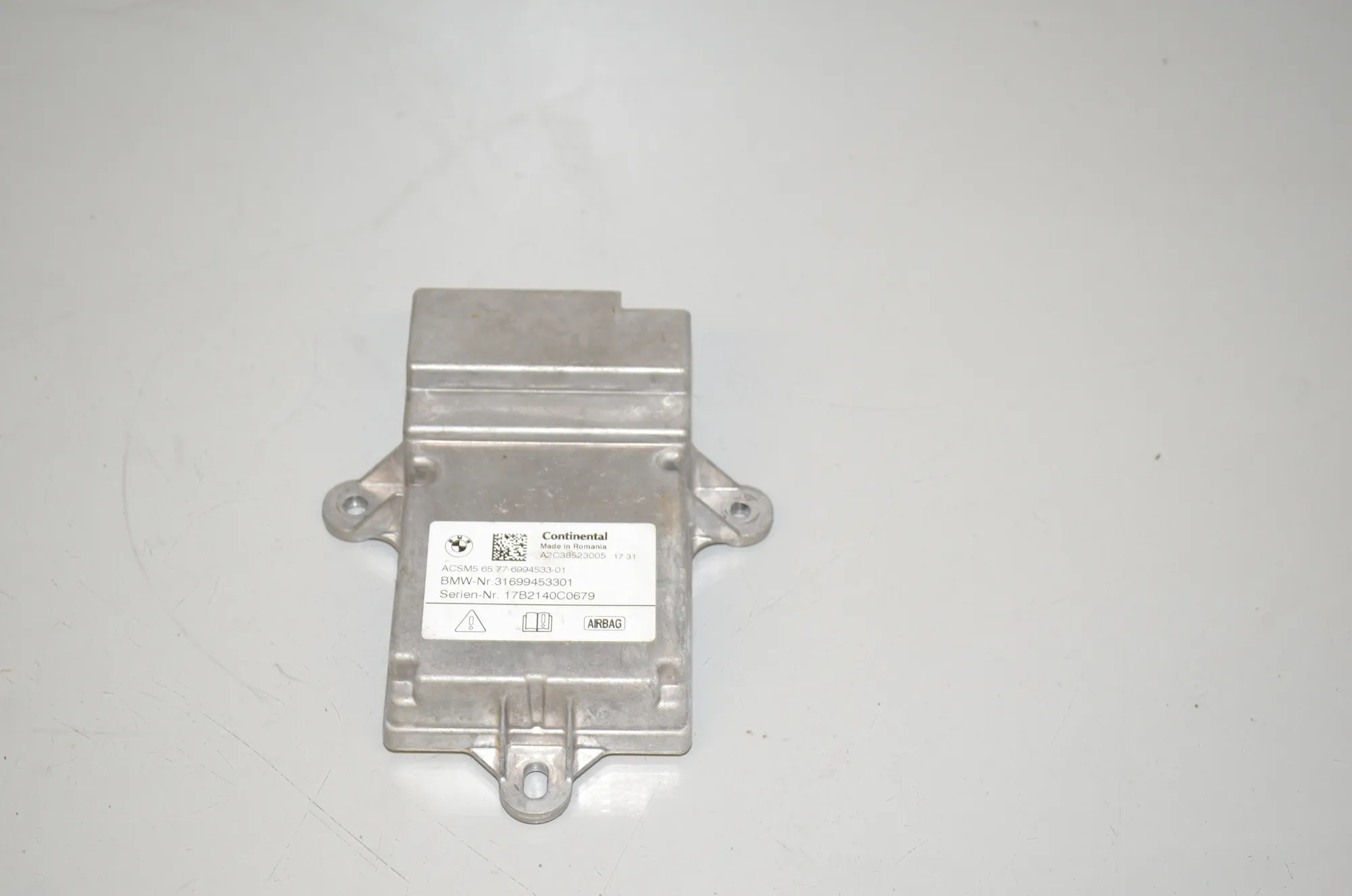 SRS Control Unit – OEM 6994533 · BMW 5 (G30) (2016 - -) M 550 d xDrive 2017