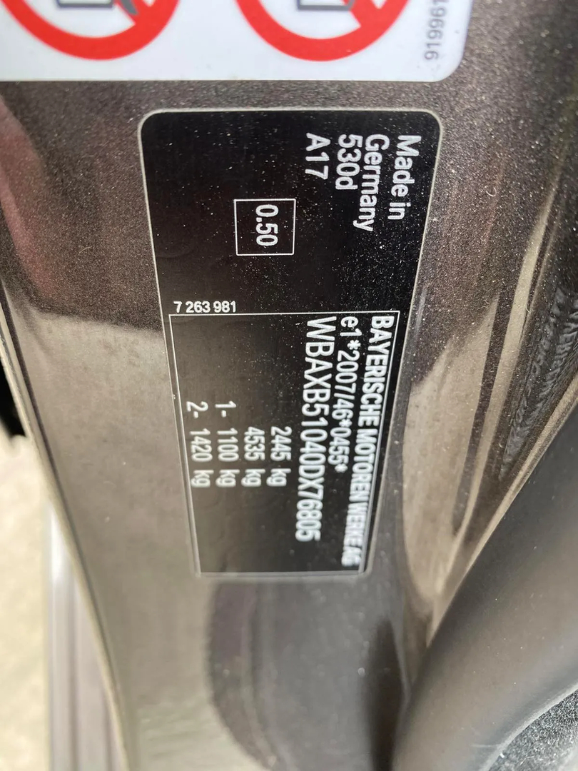 BMW 5 Touring (F11) 530 d 2012 – 16