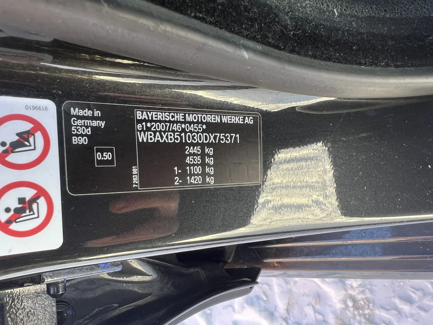 BMW 5 Touring (F11) 530 d 2012 – 19