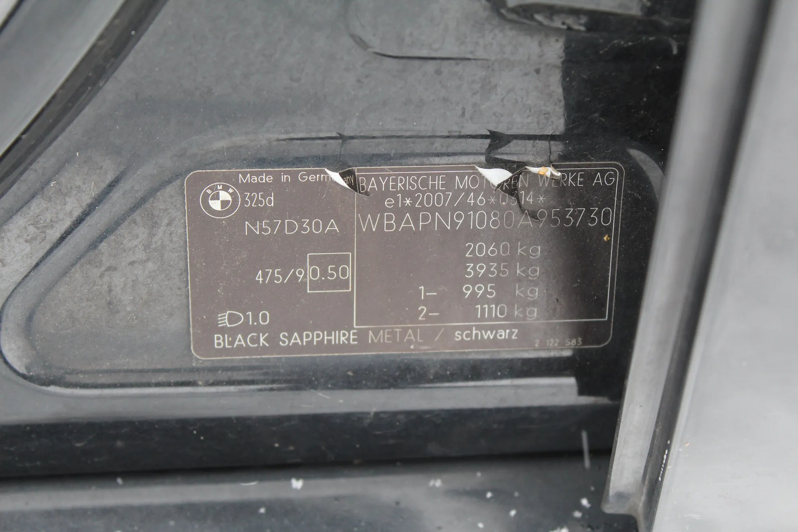 BMW 3 (E90) 325 d 2010 – 14