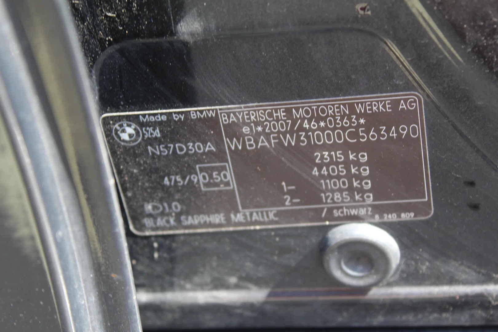 BMW 5 (F10) 525 d 2010 – 17