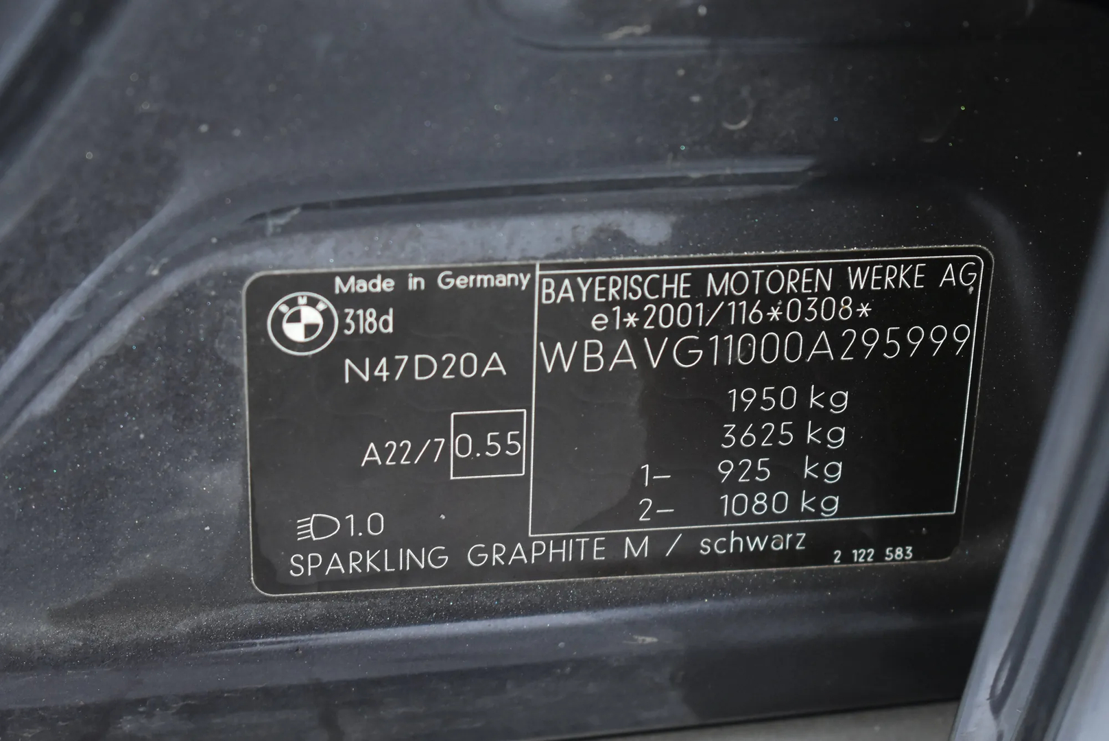 BMW 3 (E90) 318 d 2008 – 15