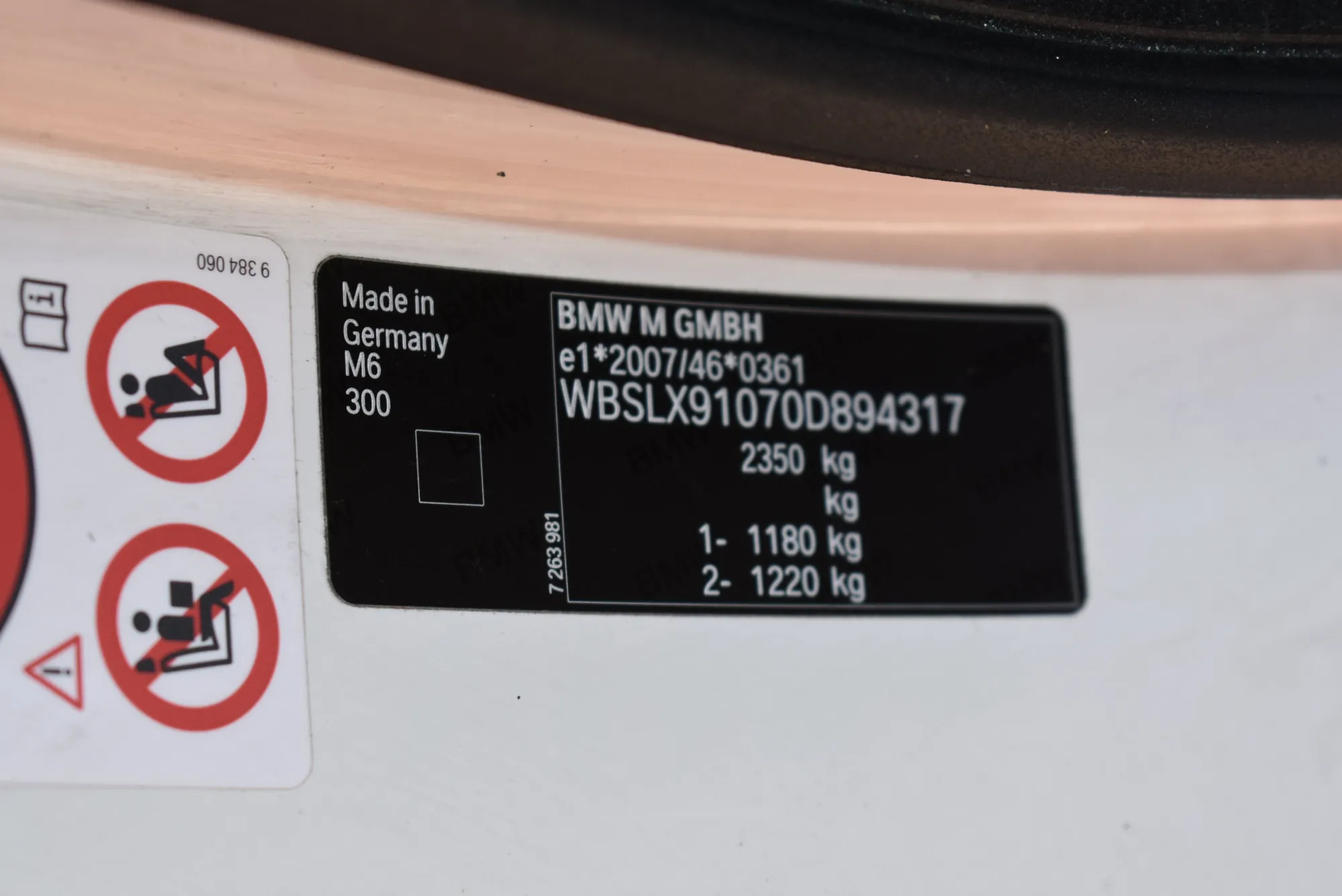 BMW 6 Coupe (F13) M6 2015 – 18
