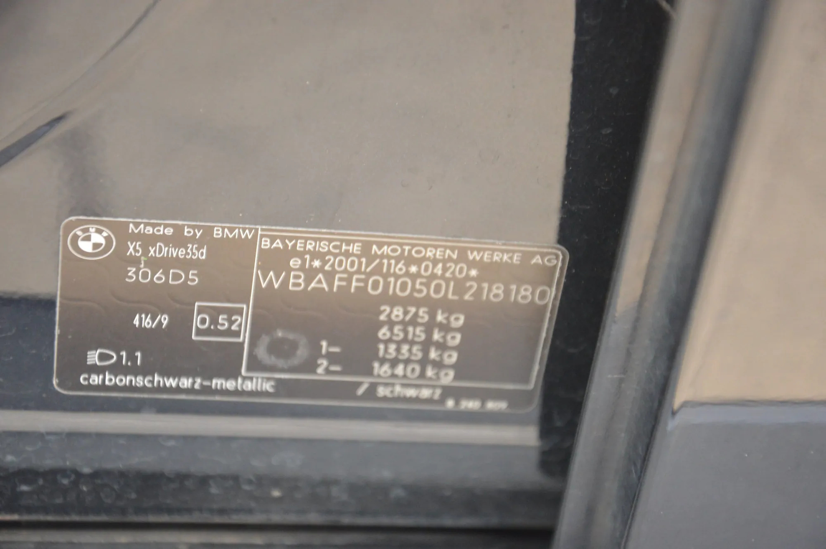 BMW X5 (E70) 3.0 sd 2009 – 12