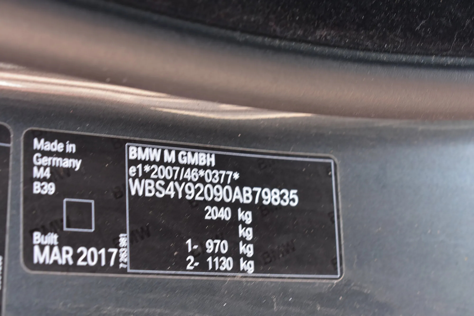 BMW 4 Coupe (F32, F82) M4 2017 – 16
