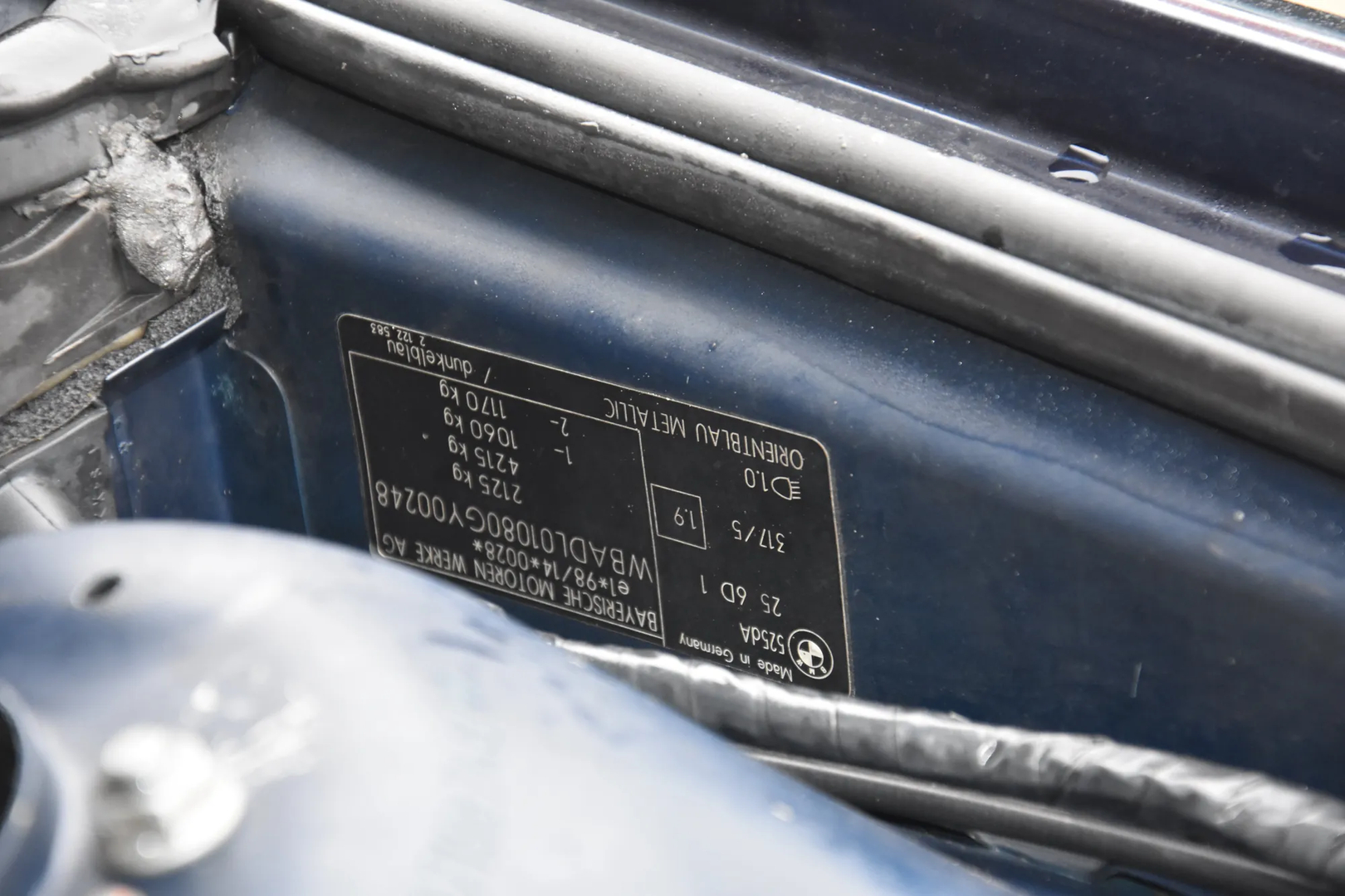 BMW 5 (E39) 525 d 2000 – 9