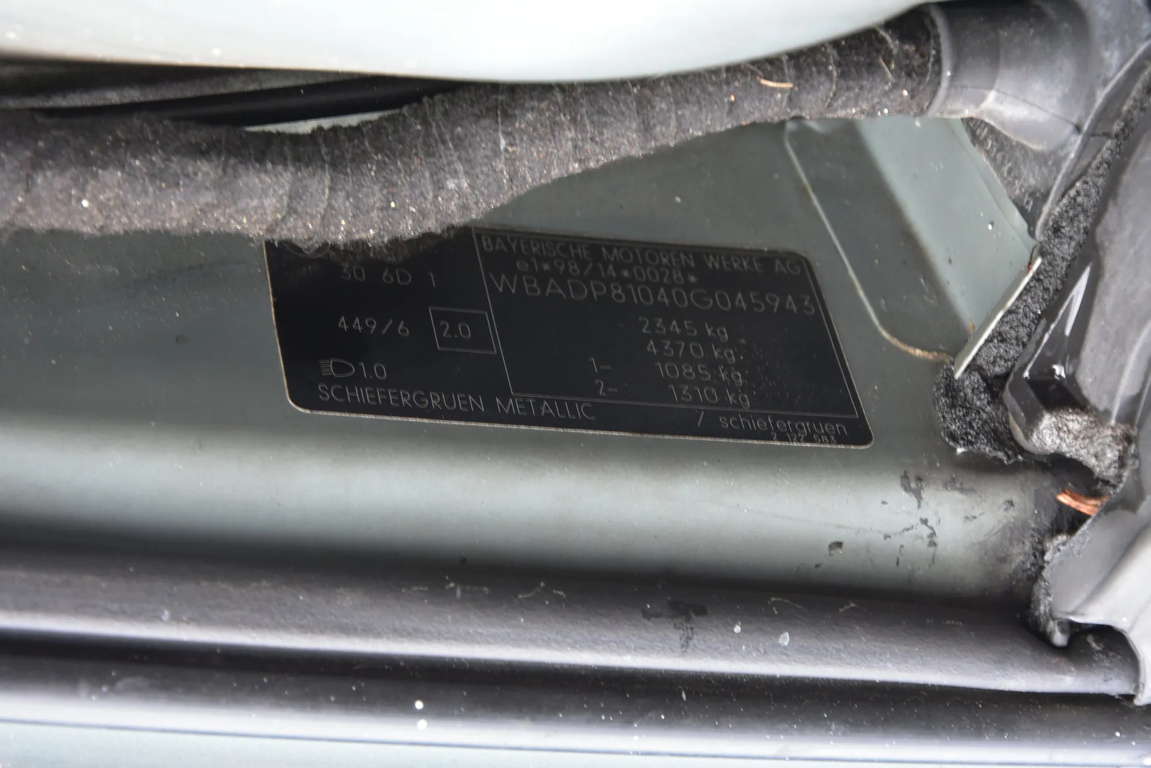 BMW 5 Touring (E39) 530 d 2003 – 8