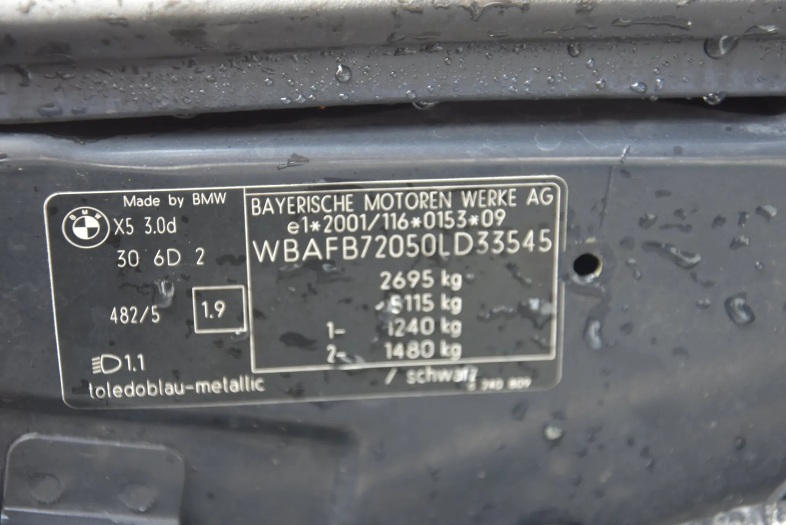 BMW X5 (E53) 3.0 d 2004 – 7