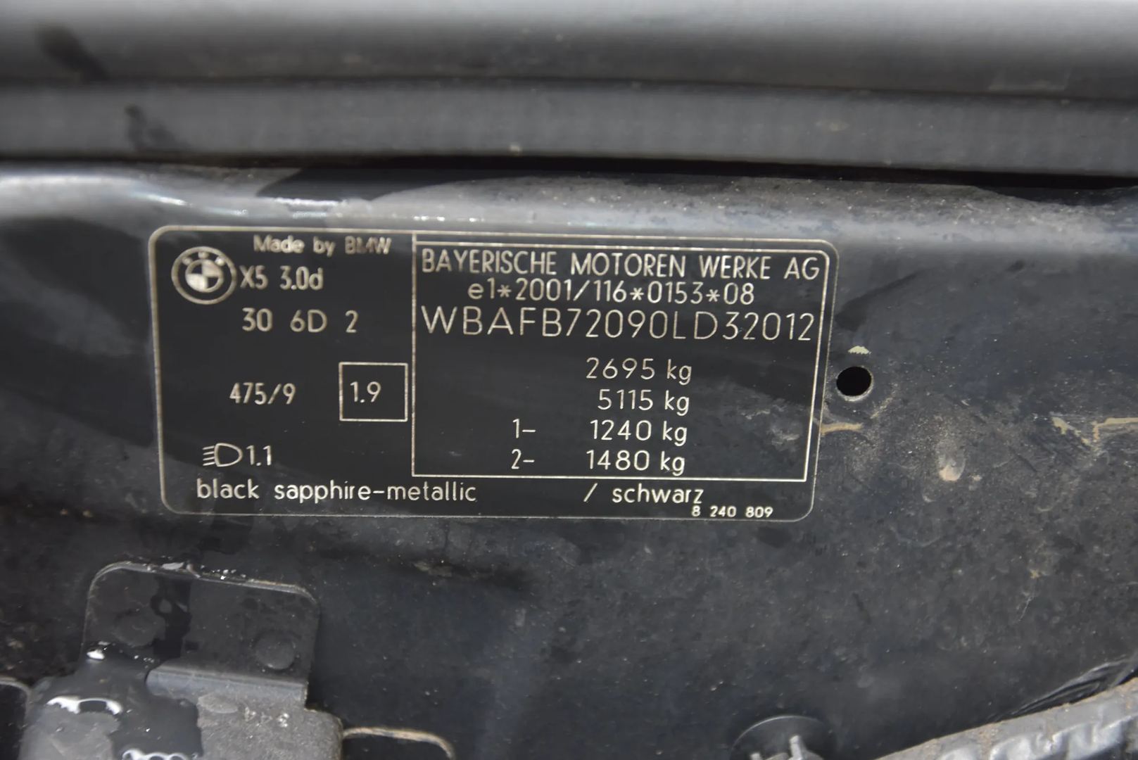 BMW X5 (E53) 3.0 d 2004 – 7
