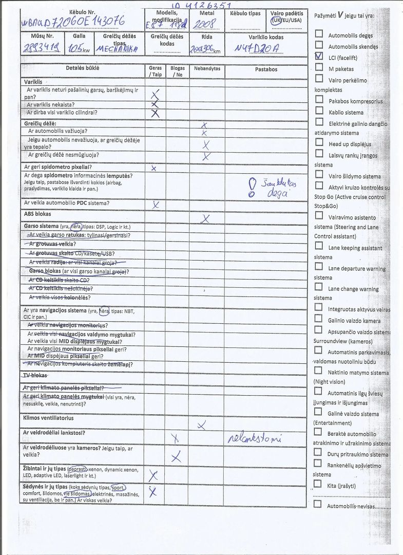 BMW 1 (E87) 118 d 2008 – 4