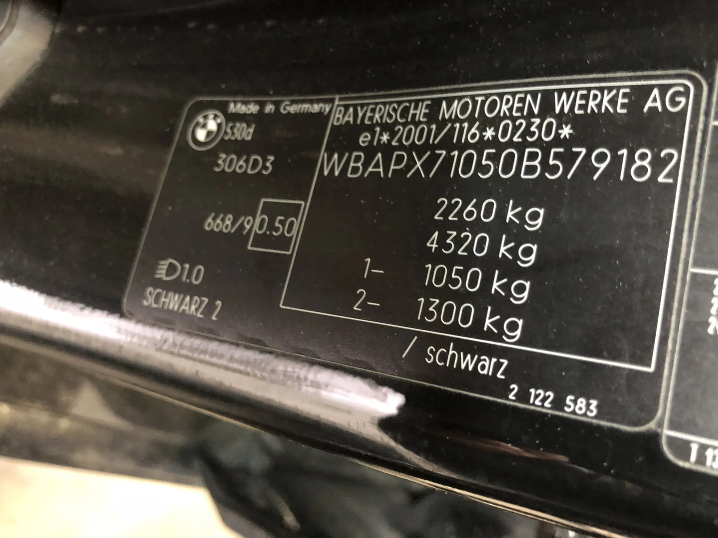 BMW 5 Touring (E61) 530 d 2007 – 2