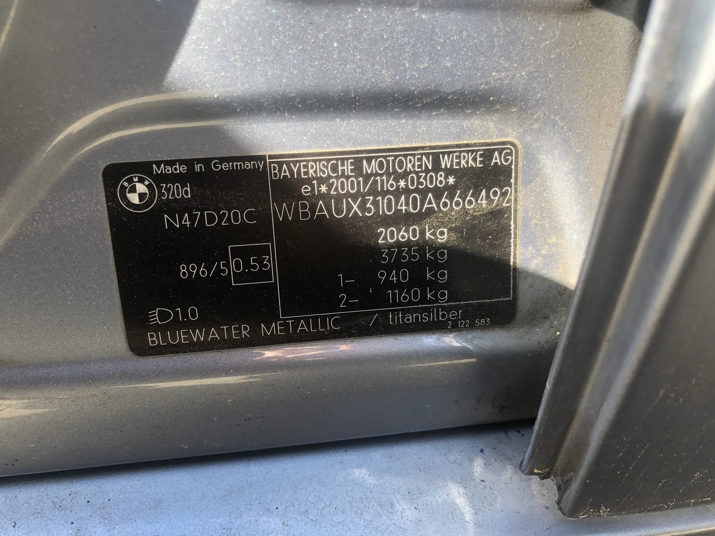BMW 3 Touring (E91) 320 d 2009 – 3