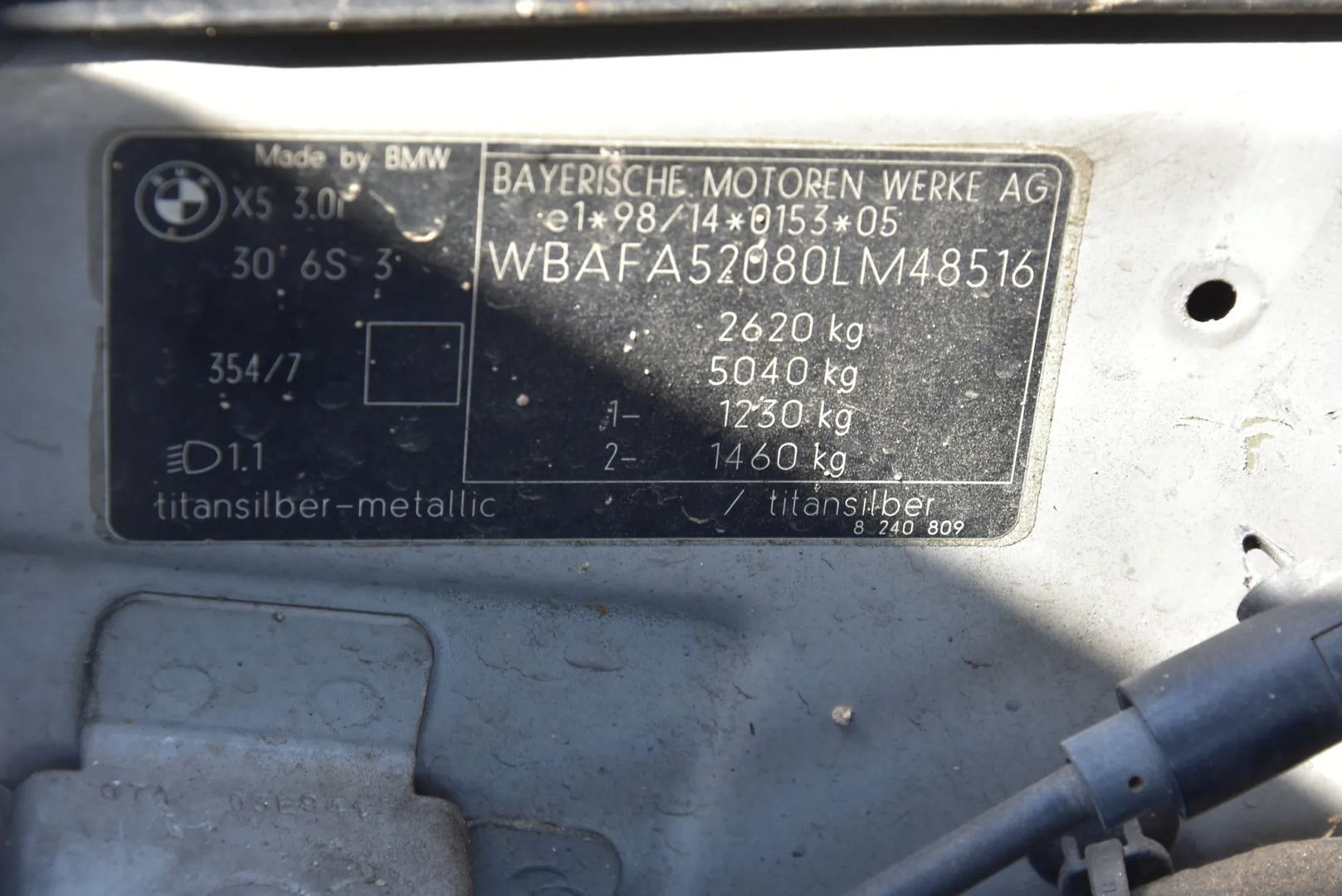 BMW X5 (E53) 3.0 i 2002 – 11