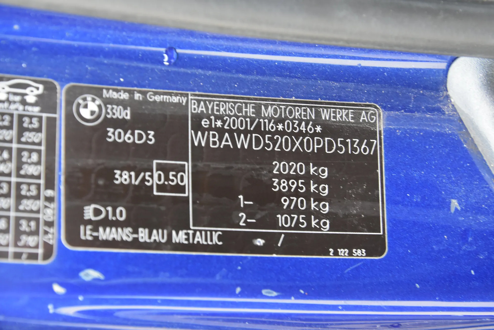 BMW 3 Coupe (E92) 330 d 2008 – 8