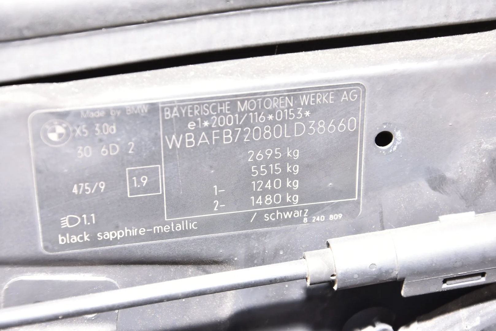 BMW X5 (E53) 3.0 d 2004 – 4