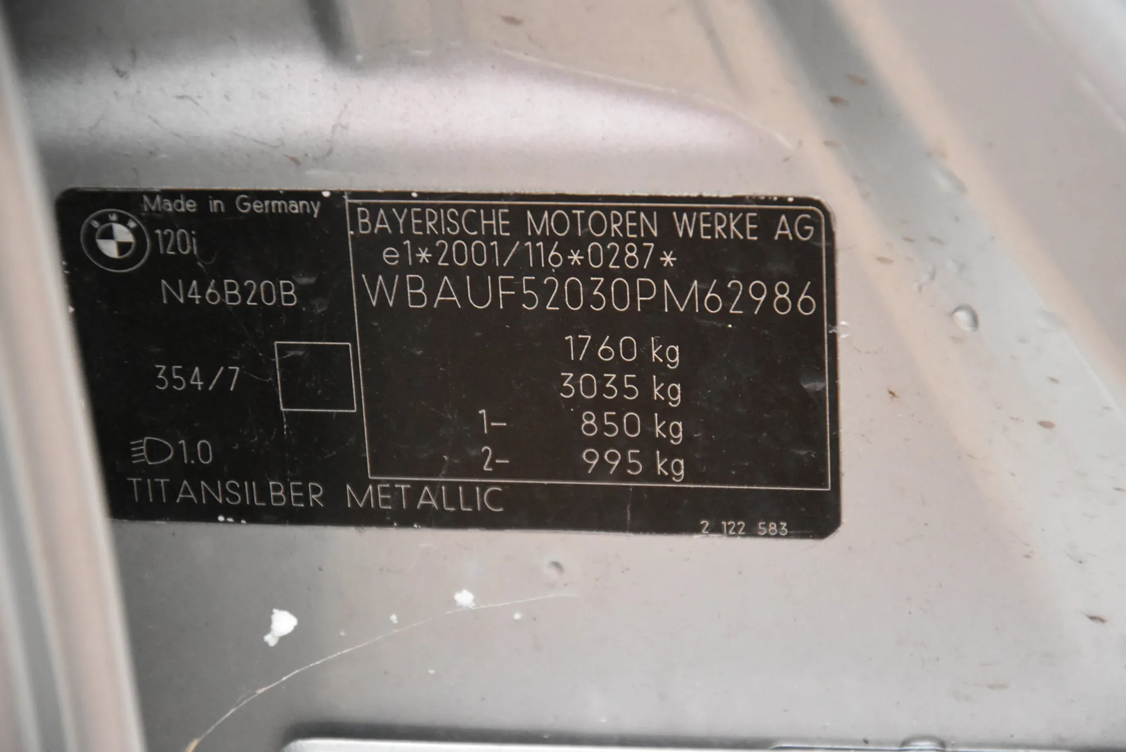 BMW 1 (E87) 120 i 2004 – 7