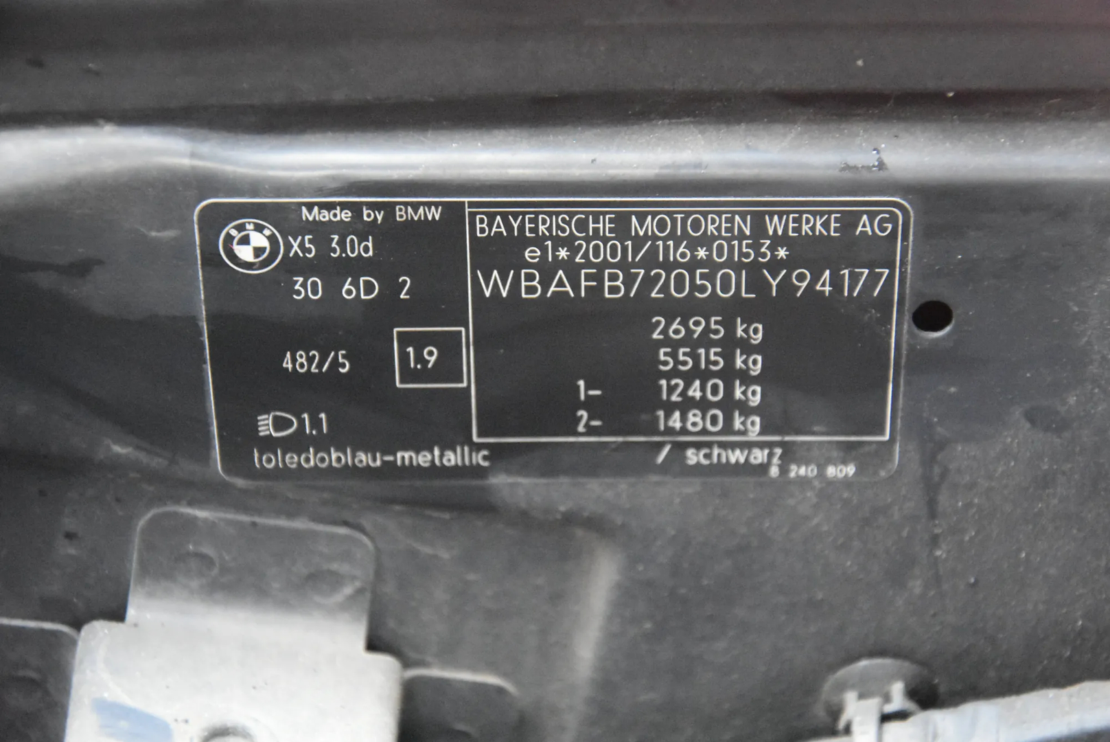 BMW X5 (E53) 3.0 d 2005 – 7