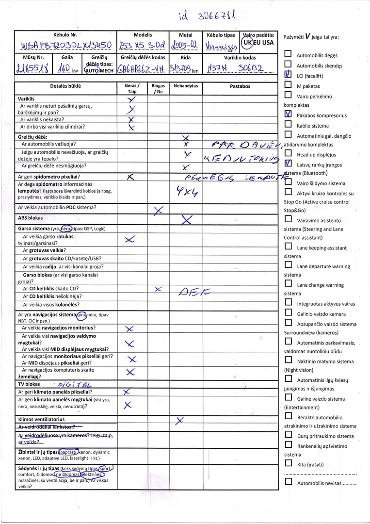 BMW X5 (E53) 3.0 d 2005 – 3
