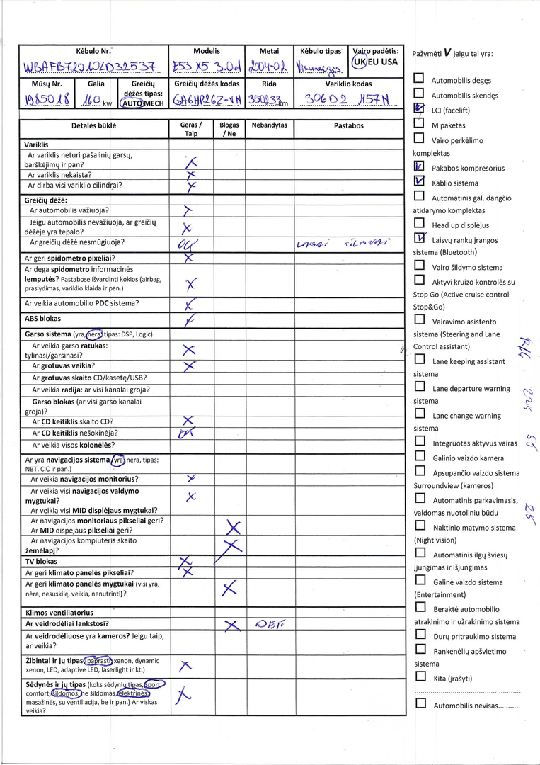 BMW X5 (E53) 3.0 d 2004 – 10