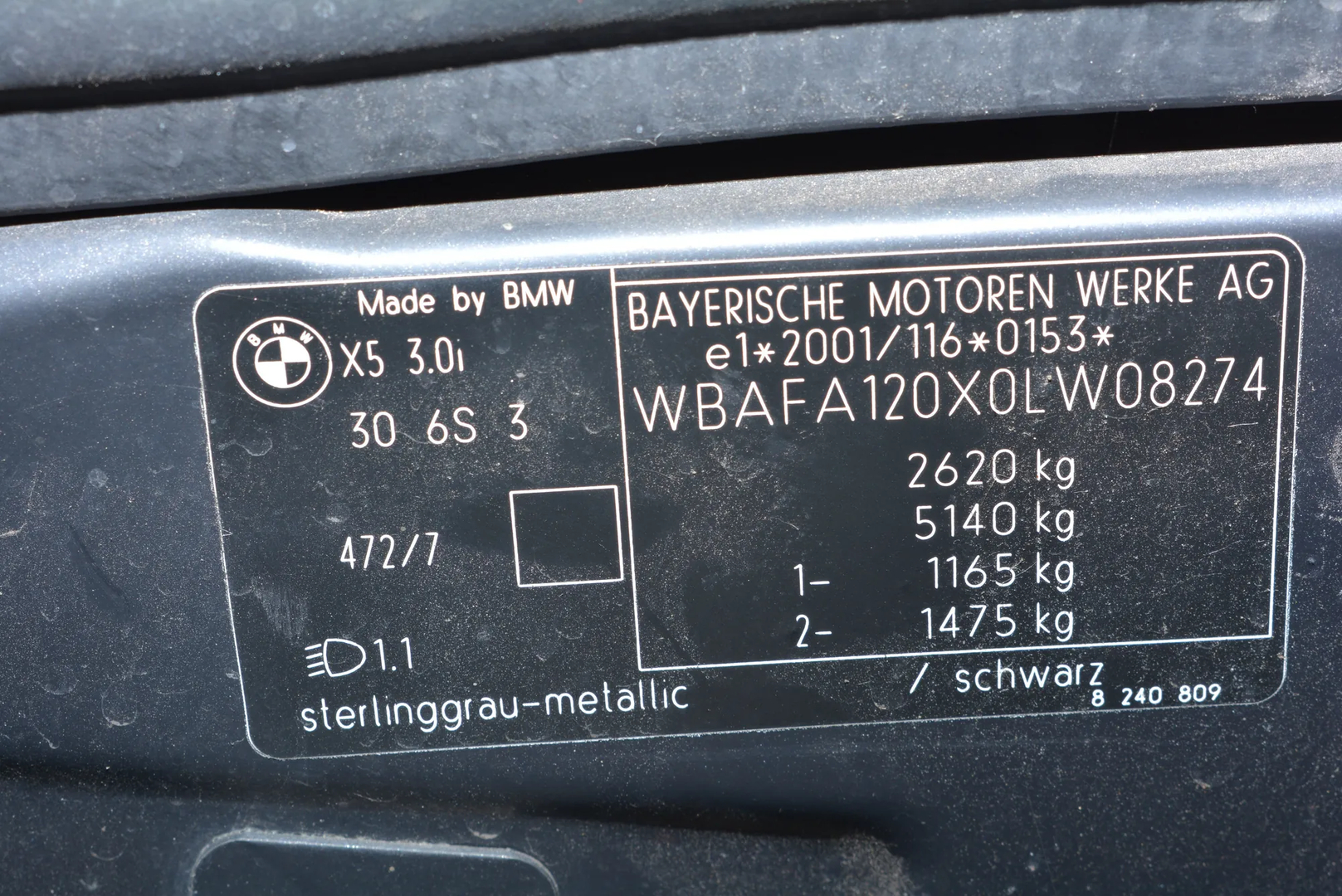 BMW X5 (E53) 3.0 i 2005 – 3