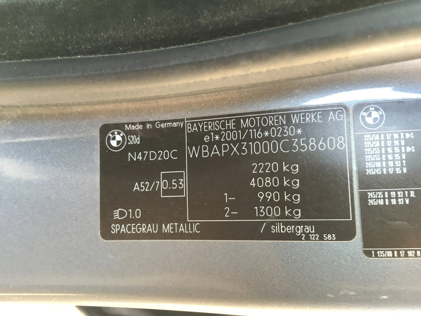 BMW 5 Touring (E61) 520 d 2009 – 3